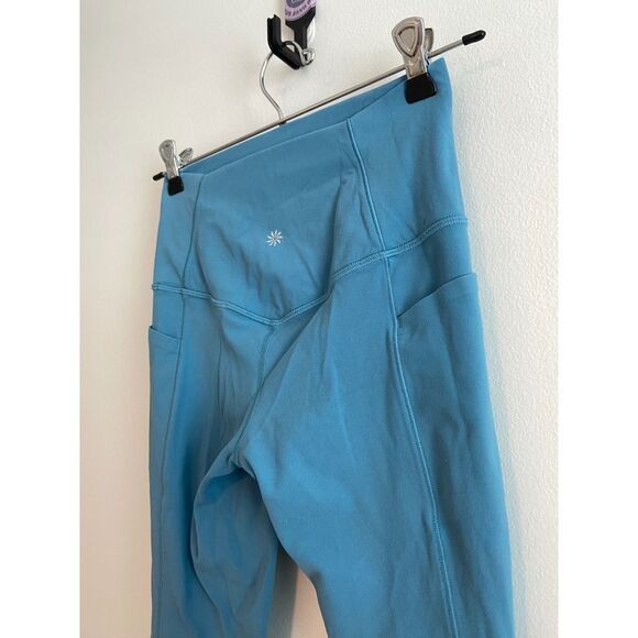 Athleta Salutation Stash Pocket 7/8 Tight Cottage Blue XS P - Picture 5 of 6